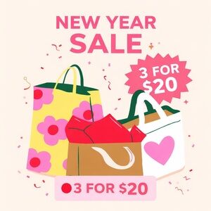 SALE ‼️ 🔴 3 FOR $20 LOOK FOR THE 🔴